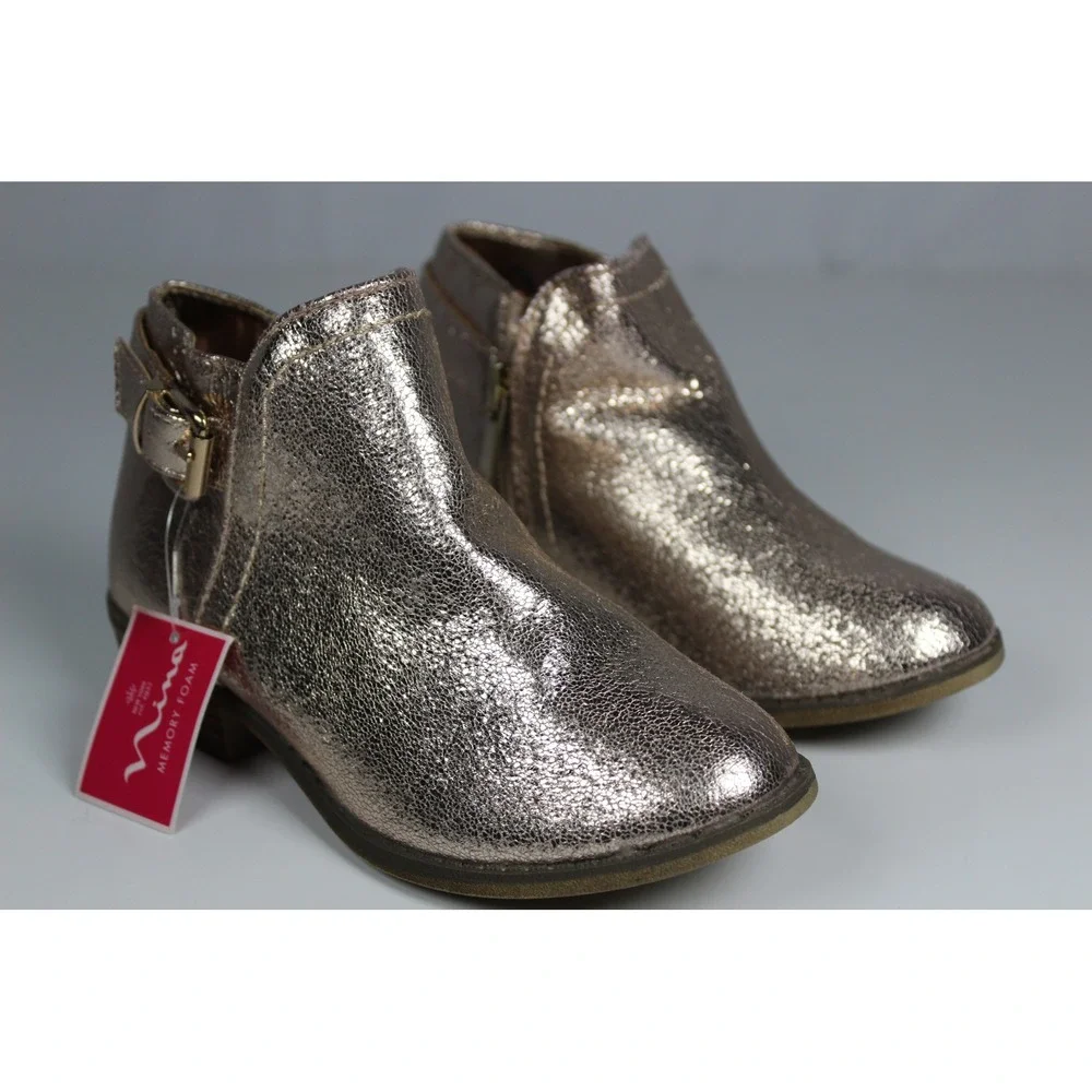 Nina metallic rose